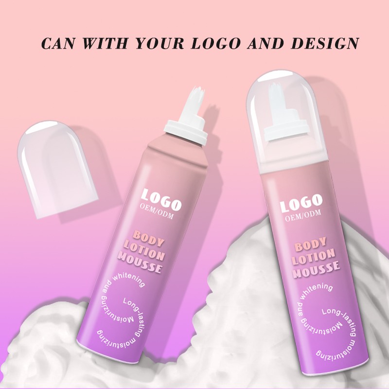 Body lotion mousse
